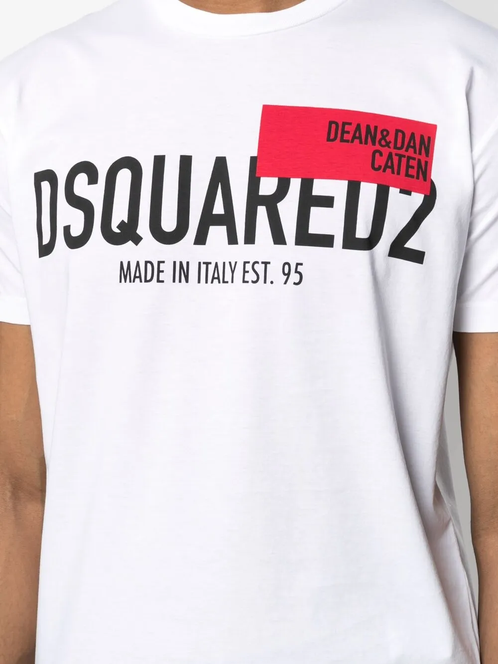 фото Dsquared2 футболка с короткими рукавами и логотипом