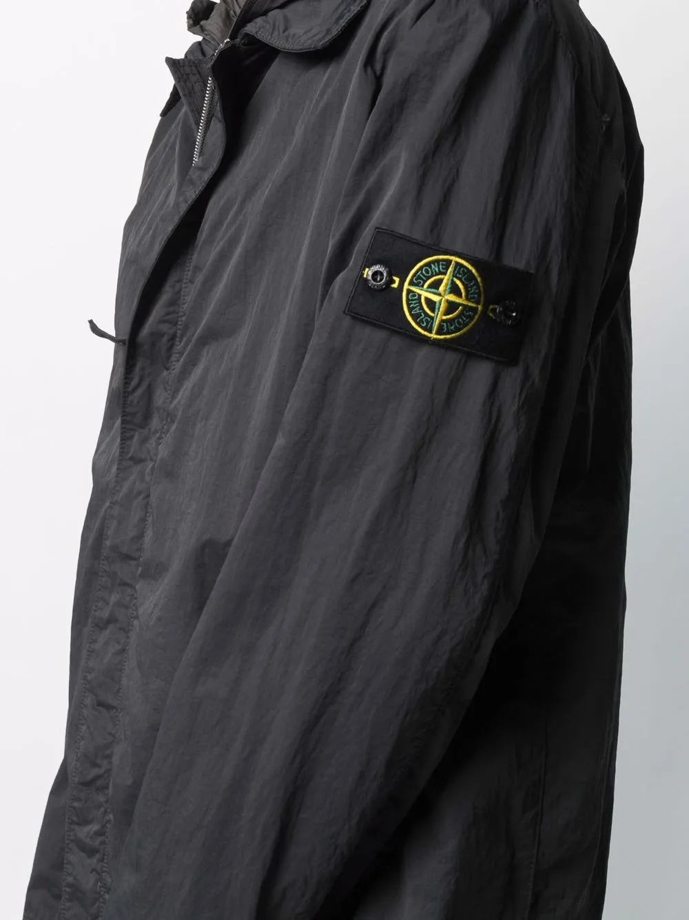 фото Stone island пальто с нашивкой-логотипом