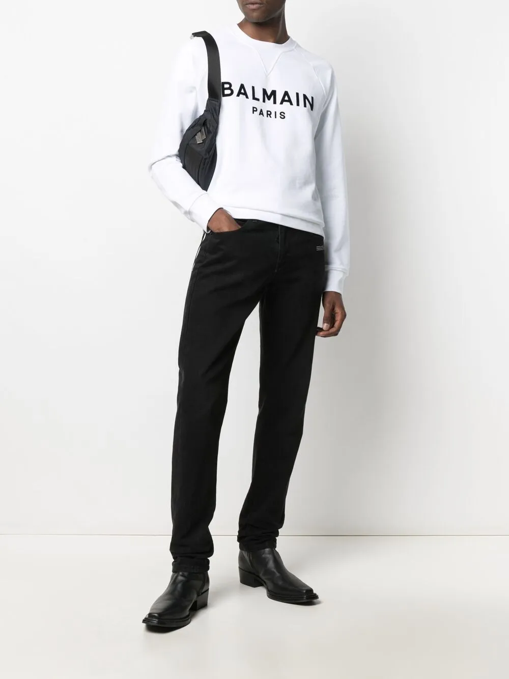 фото Balmain толстовка с логотипом