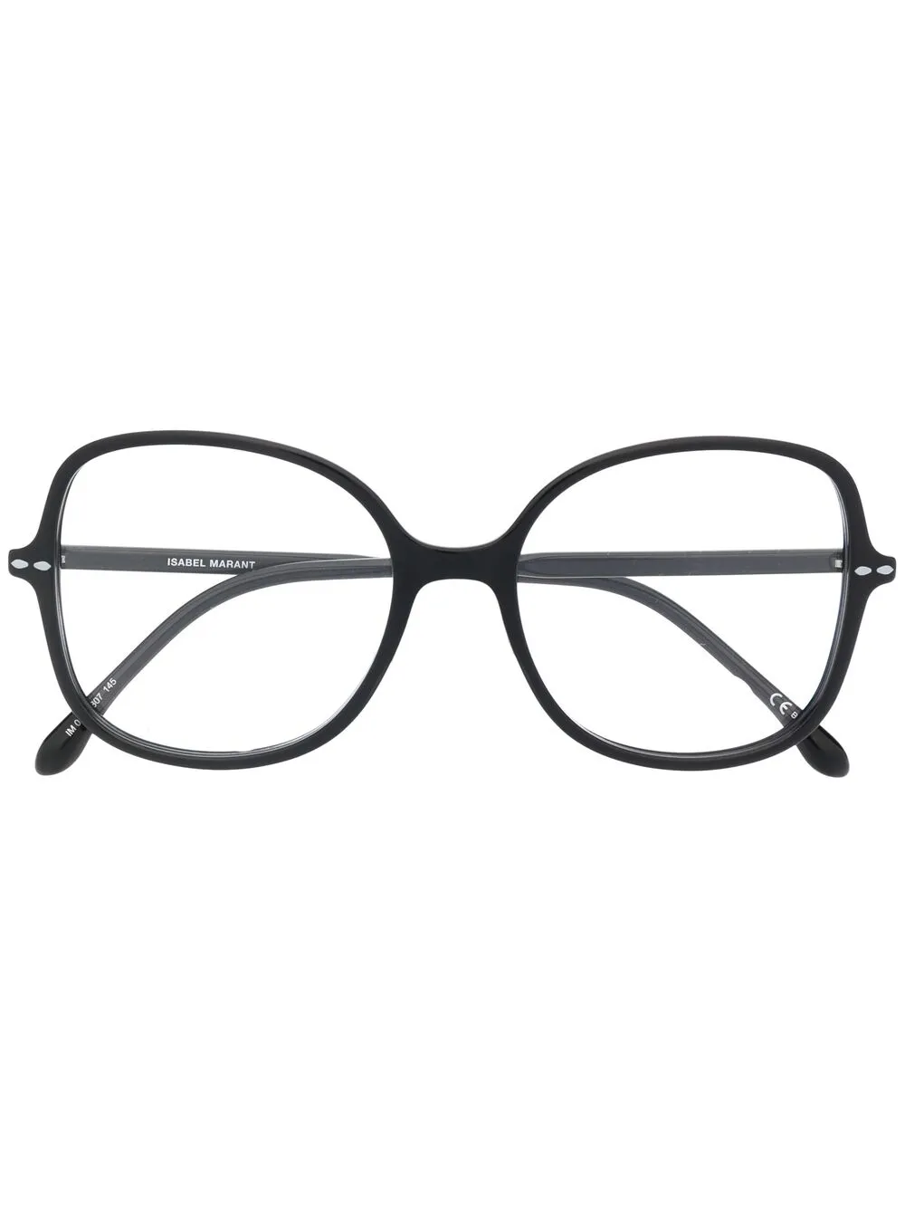 фото Isabel marant eyewear очки в массивной оправе 'бабочка'