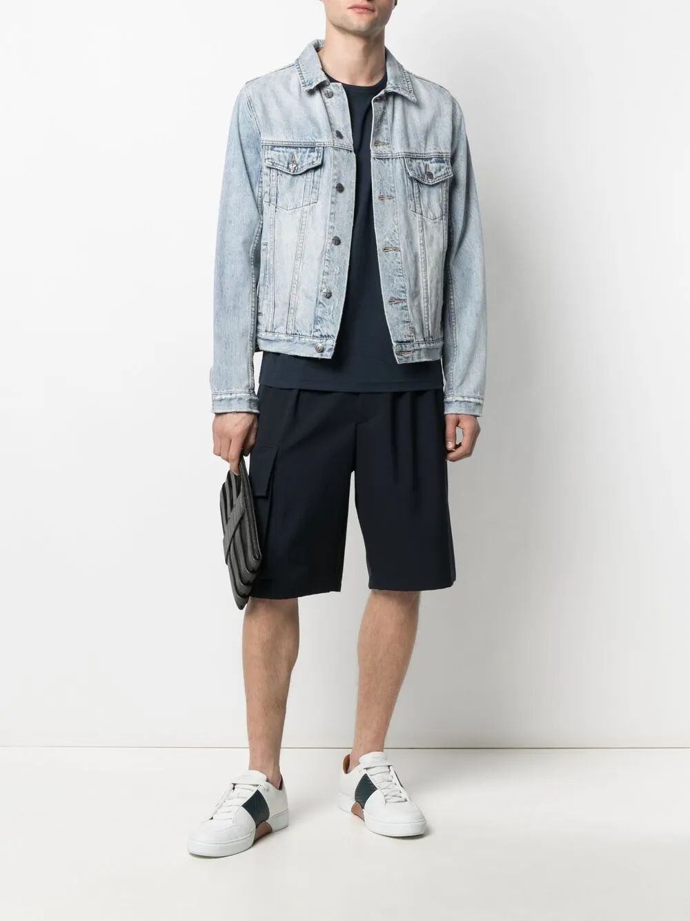 фото Boss футболка с длинными рукавами и аппликацией логотипа