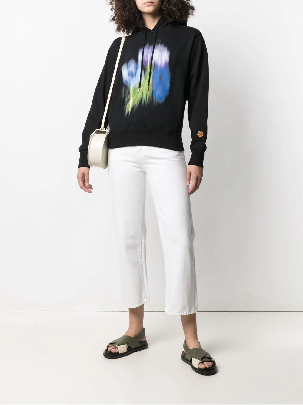 фото Kenzo худи с графичным принтом