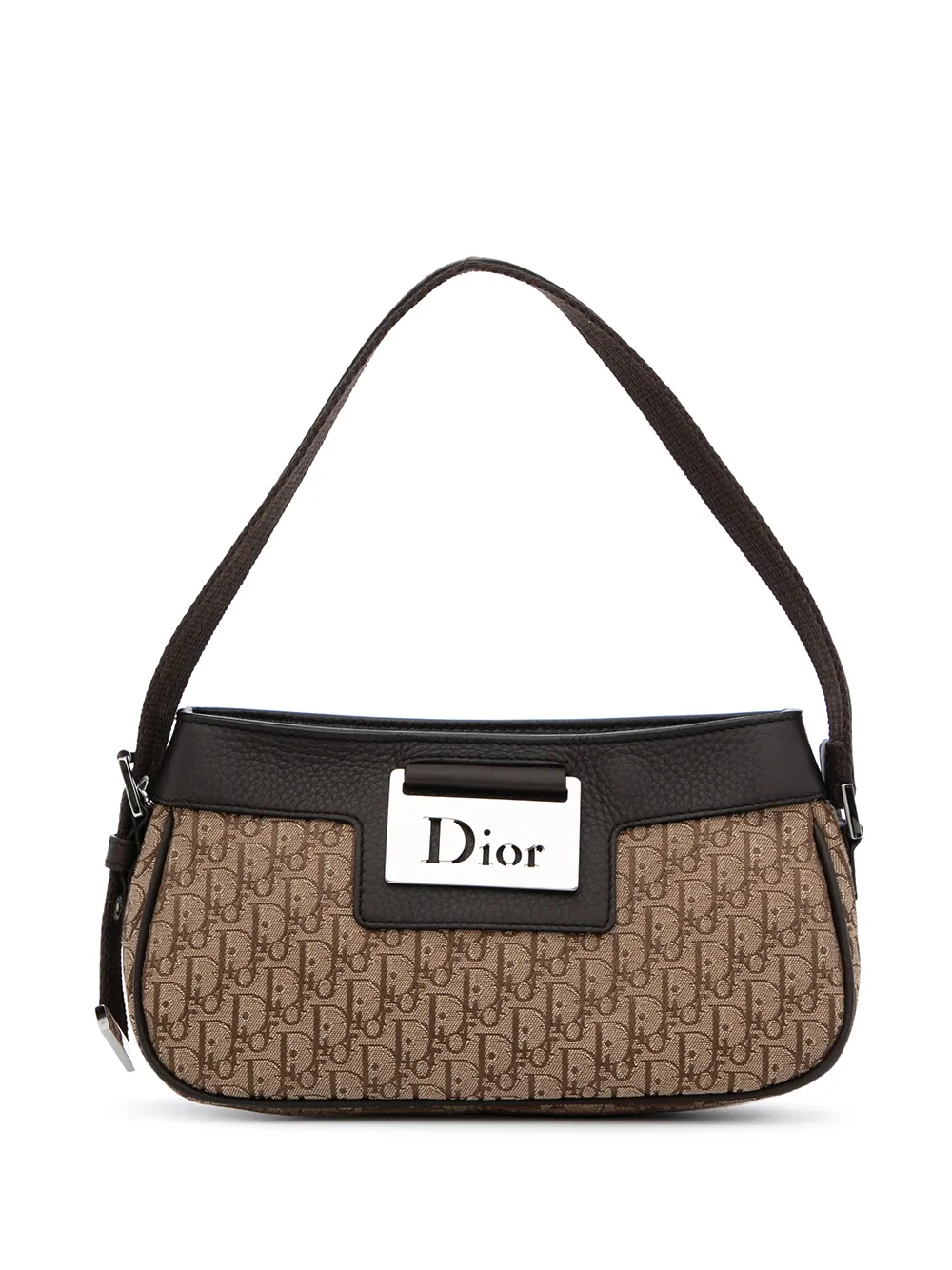 фото Christian dior сумка-тоут street chic pre-owned с узором trotter