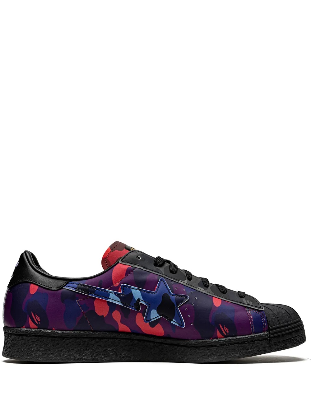 фото Adidas кеды superstar '80s из коллаборации с bape