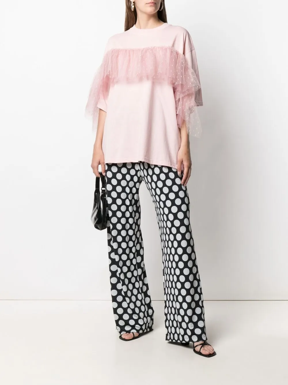 фото Red valentino футболка с оборками