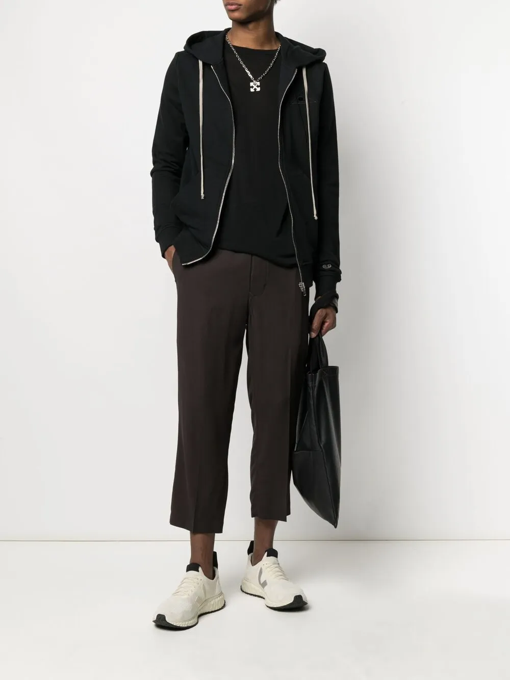 фото Rick owens x champion куртка с капюшоном и кулиской