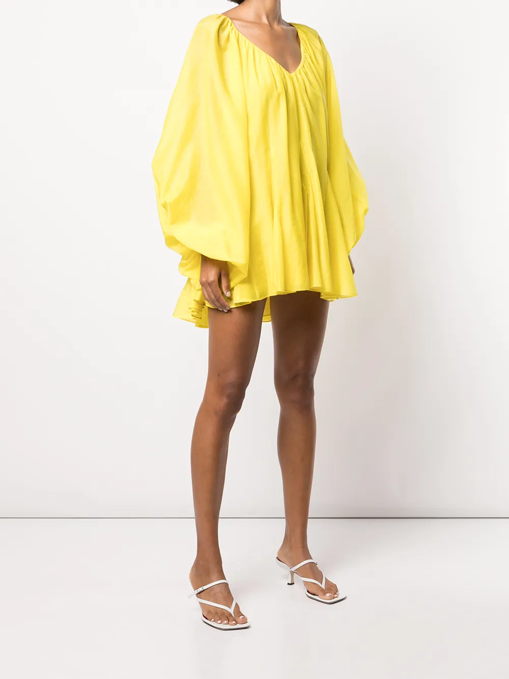 фото Alice+olivia платье мини tallie с v-образным вырезом