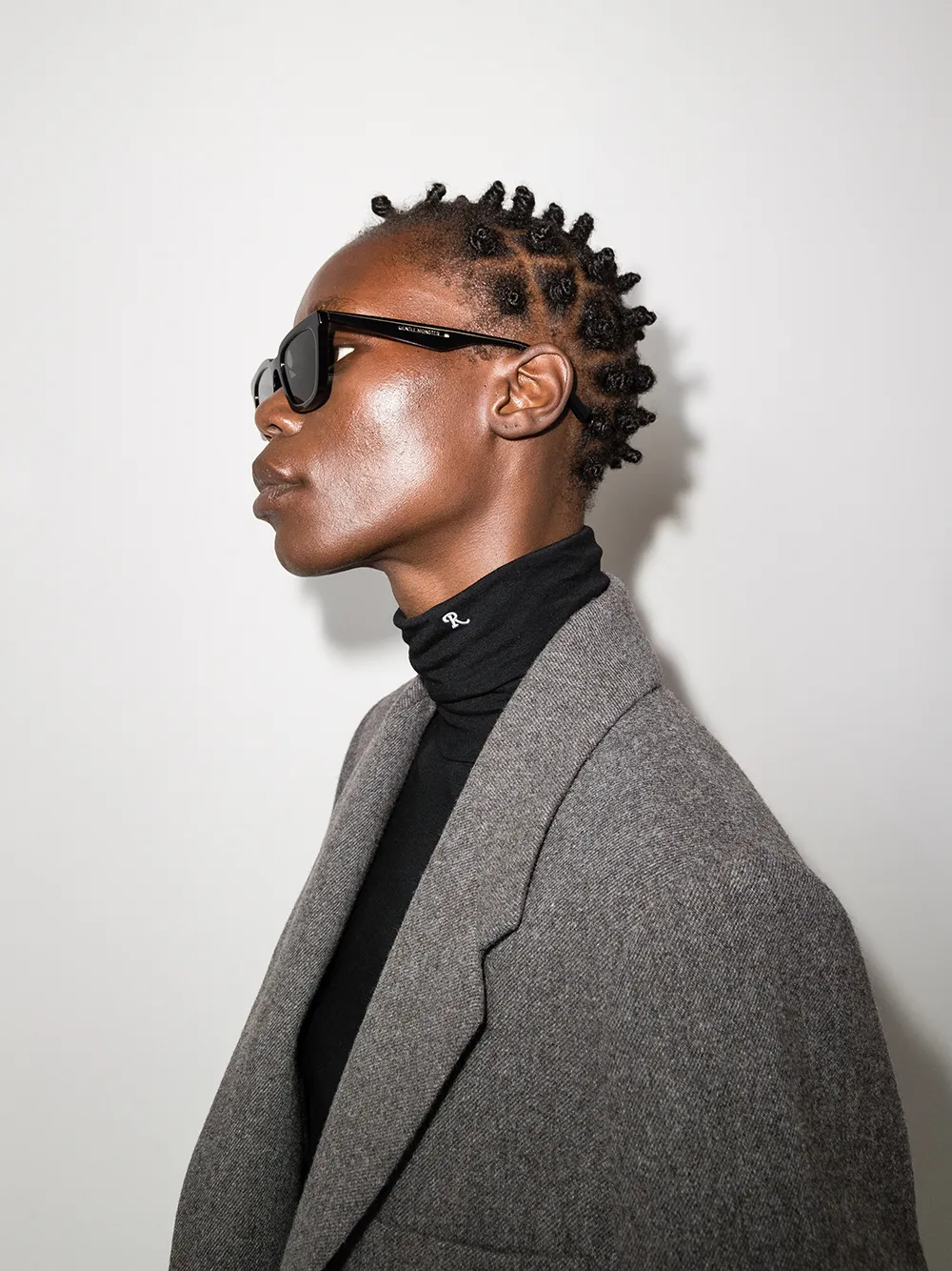 фото Gentle monster солнцезащитные очки gentle again в прямоугольной оправе