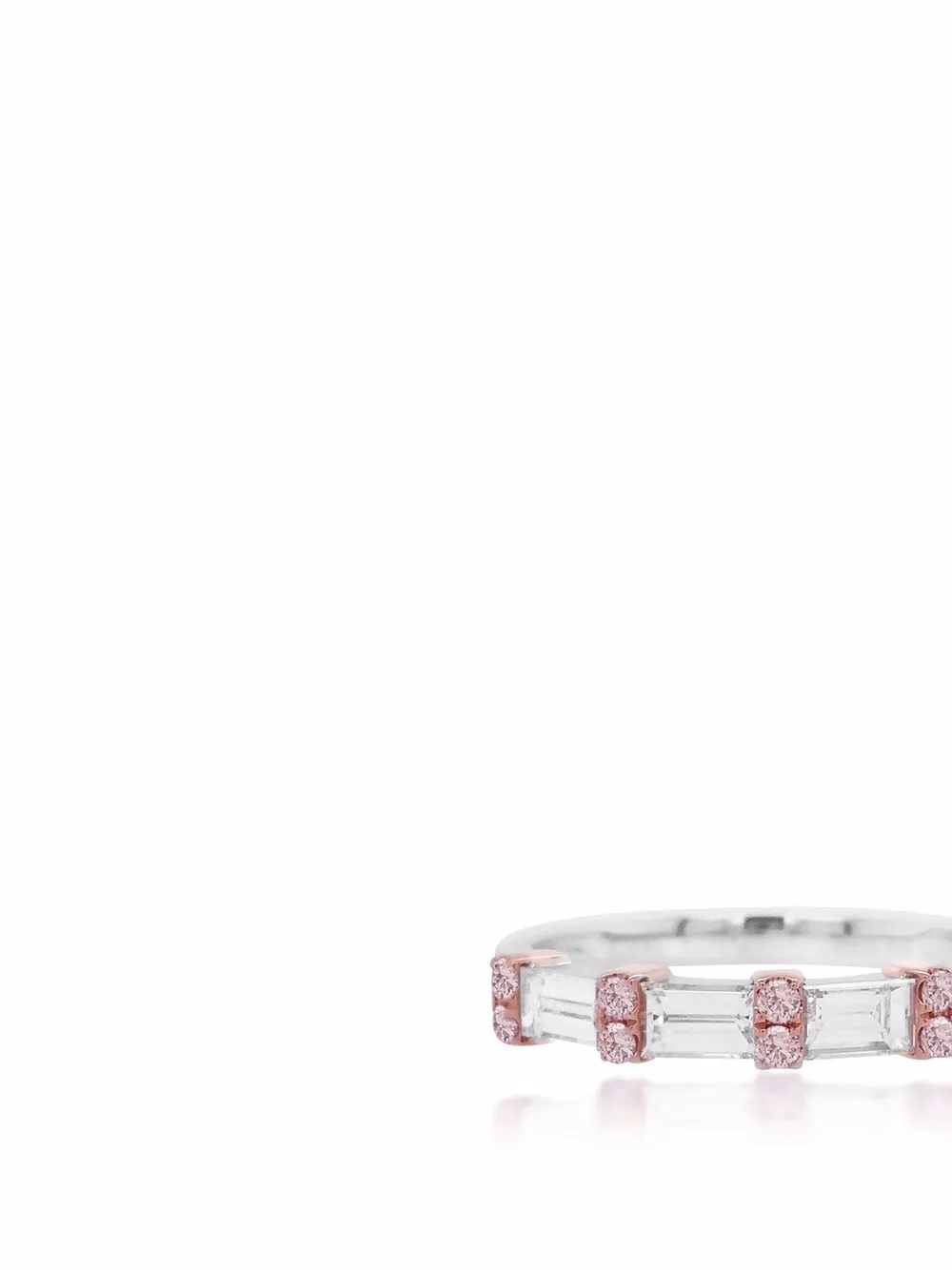 фото Hyt jewelry кольцо argyle pink из белого золота с бриллиантами