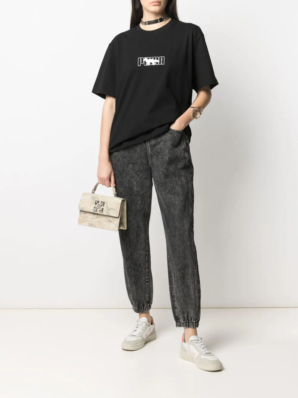 фото Puma футболка с логотипом puma x maison kitsuné