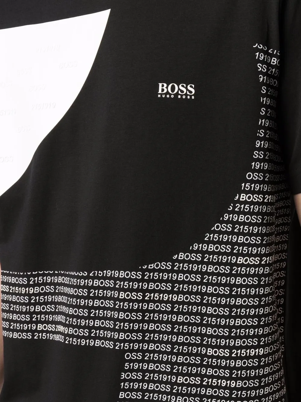 фото Boss hugo boss футболка в стиле колор-блок с логотипом