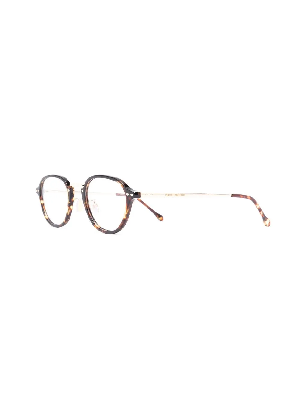фото Isabel marant eyewear очки в круглой оправе черепаховой расцветки