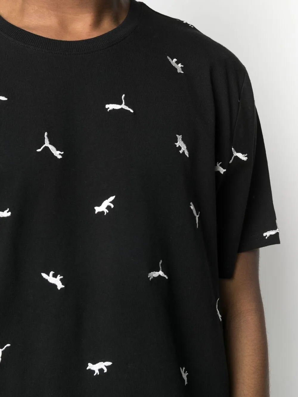 фото Puma футболка с вышитым логотипом