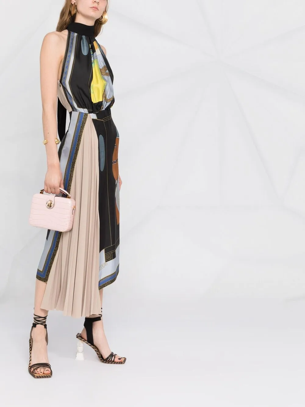 فستان حرير ذا تشويس بطبعة من LANVIN 6 الصورة 6 من LANVIN فستان حرير 'ذا تشويس' بطبعة