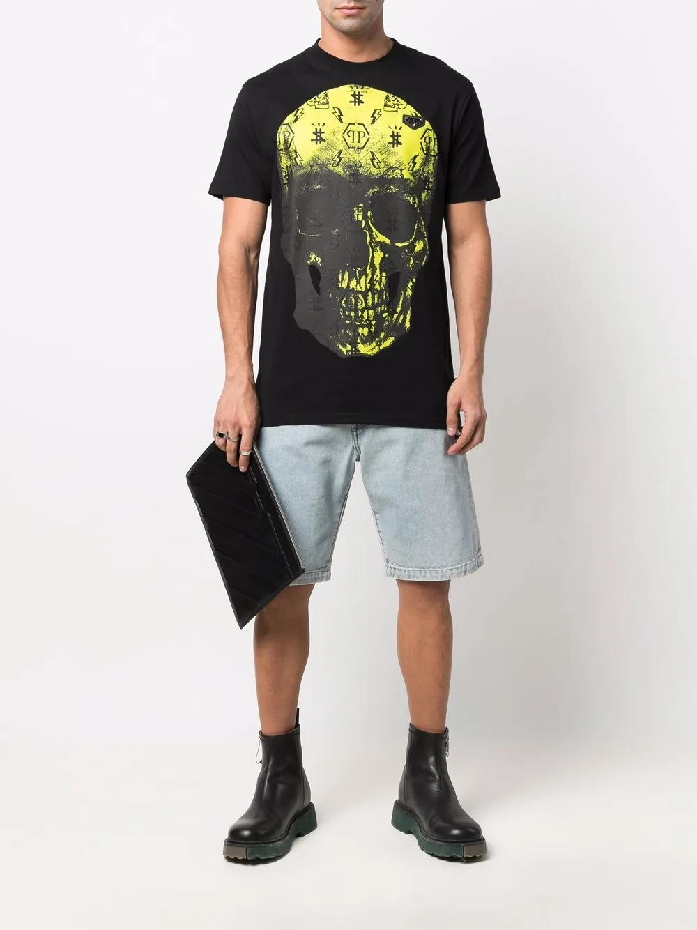 фото Philipp plein футболка с монограммой