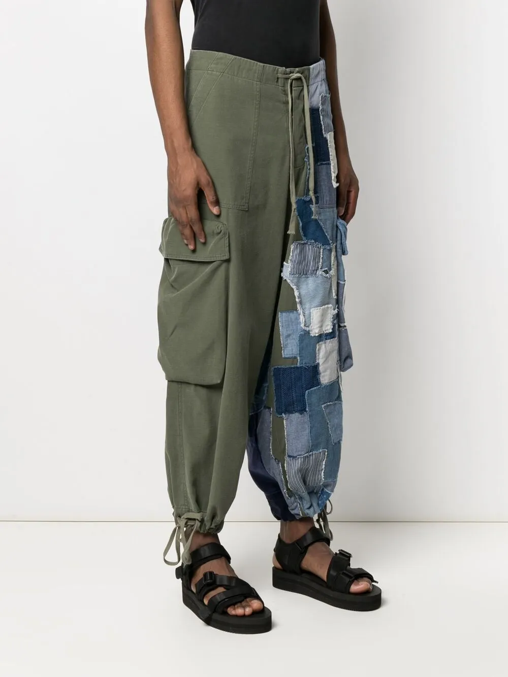 фото Greg lauren брюки карго