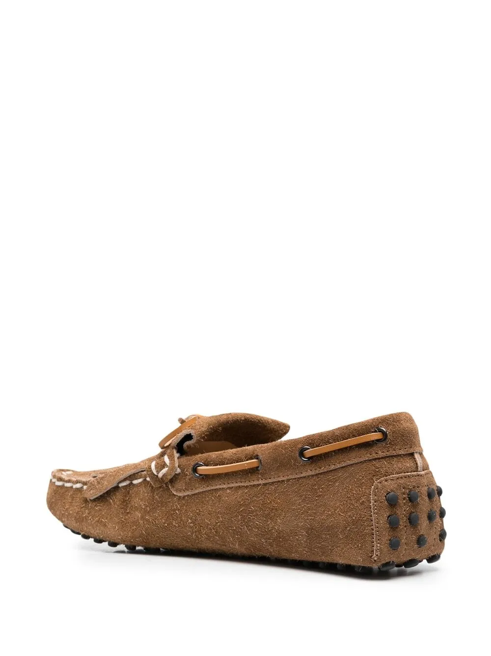 фото Tod's мокасины gommino с бахромой