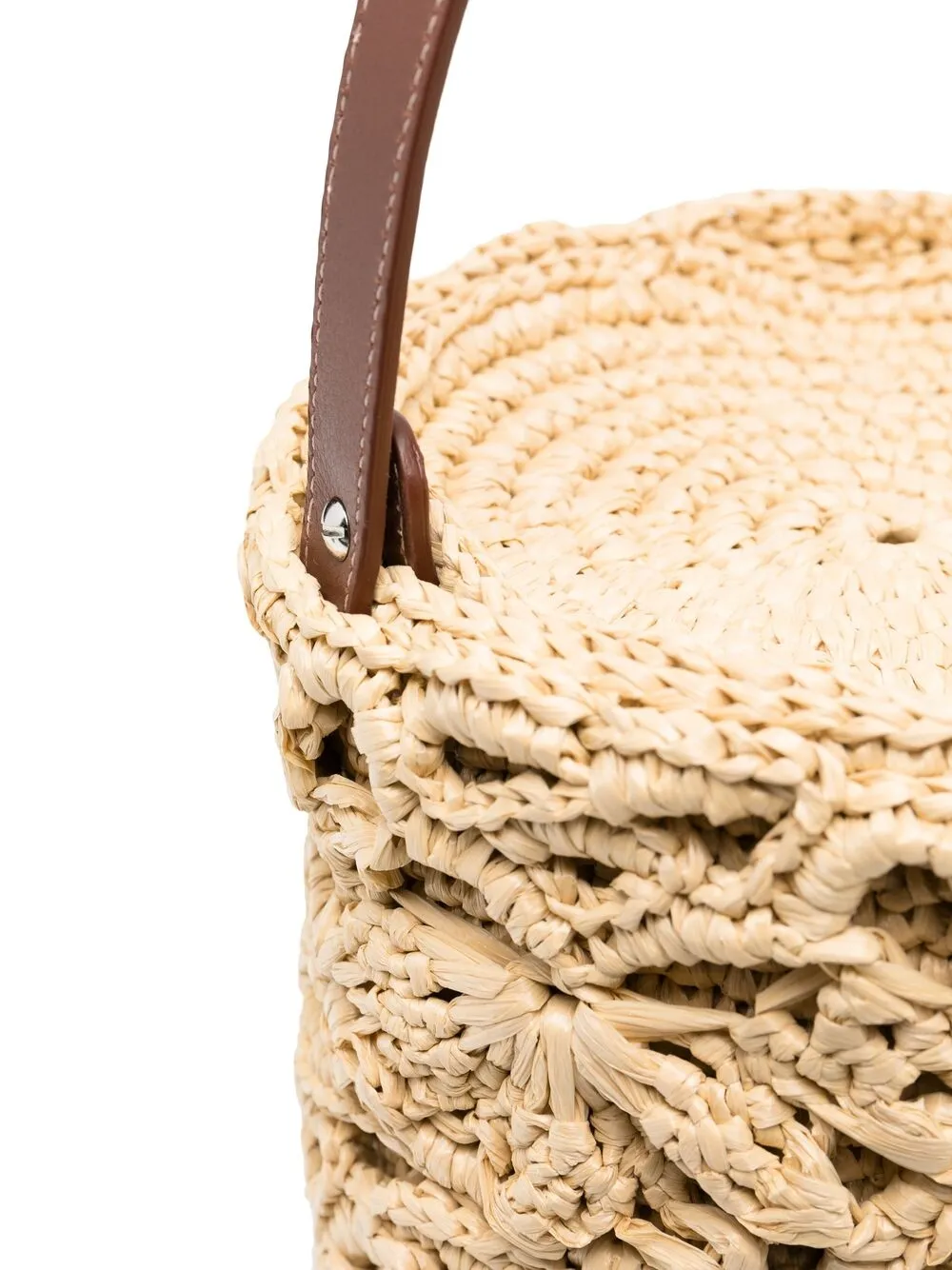 фото Gatti сумка-ведро jane в технике кроше