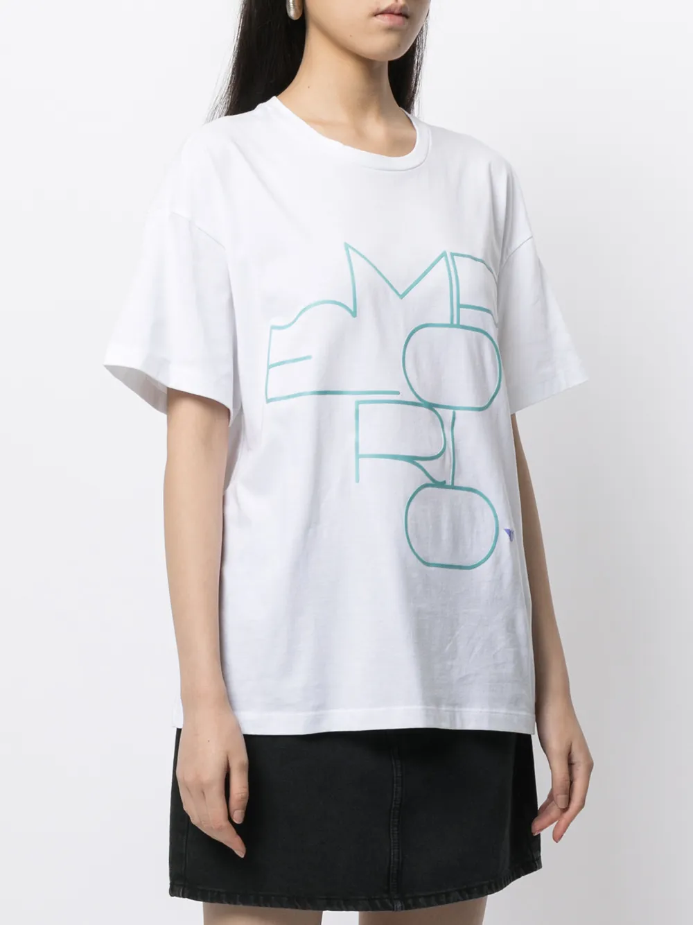 фото Emporio armani футболка с логотипом