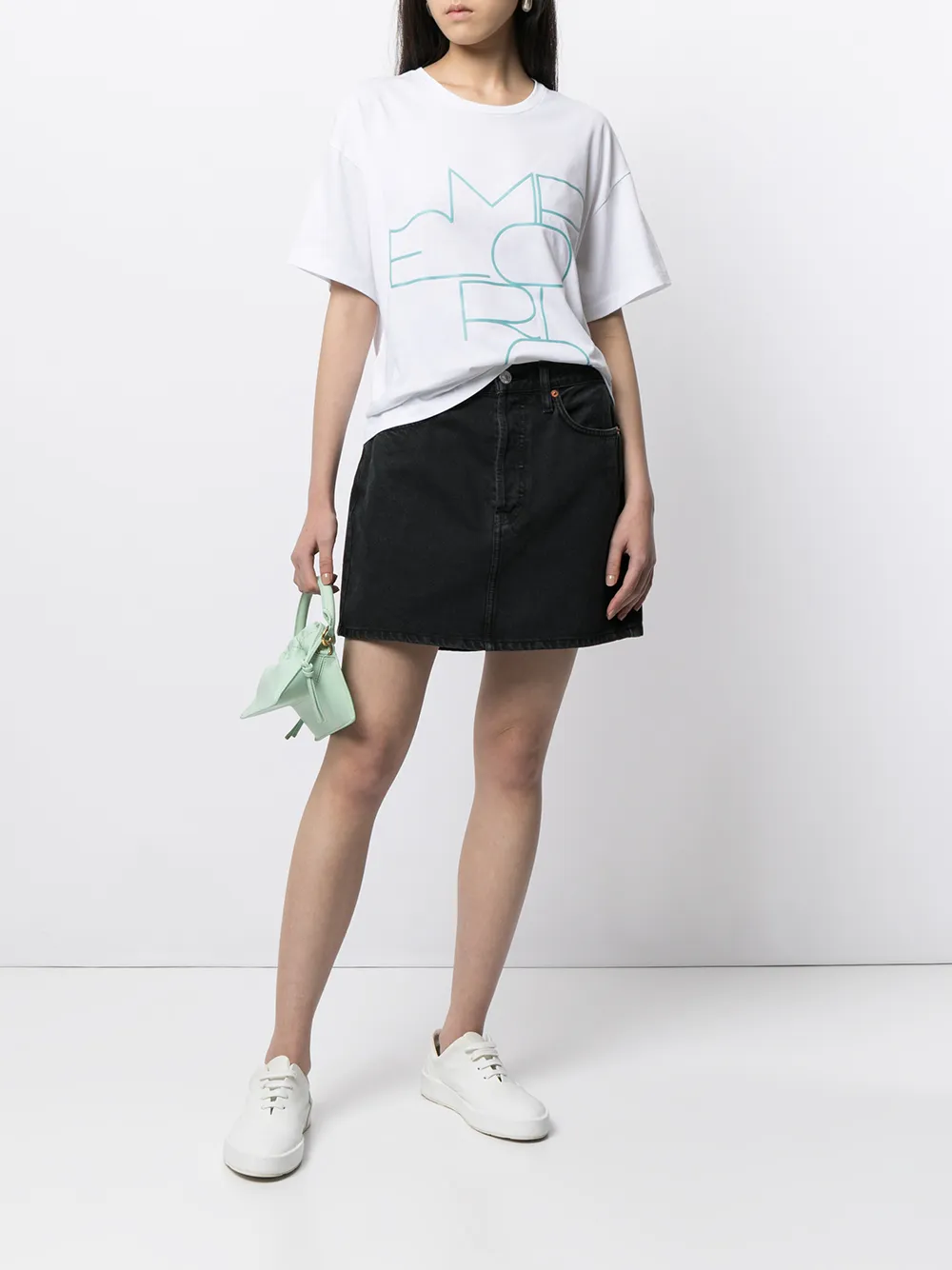 фото Emporio armani футболка с логотипом