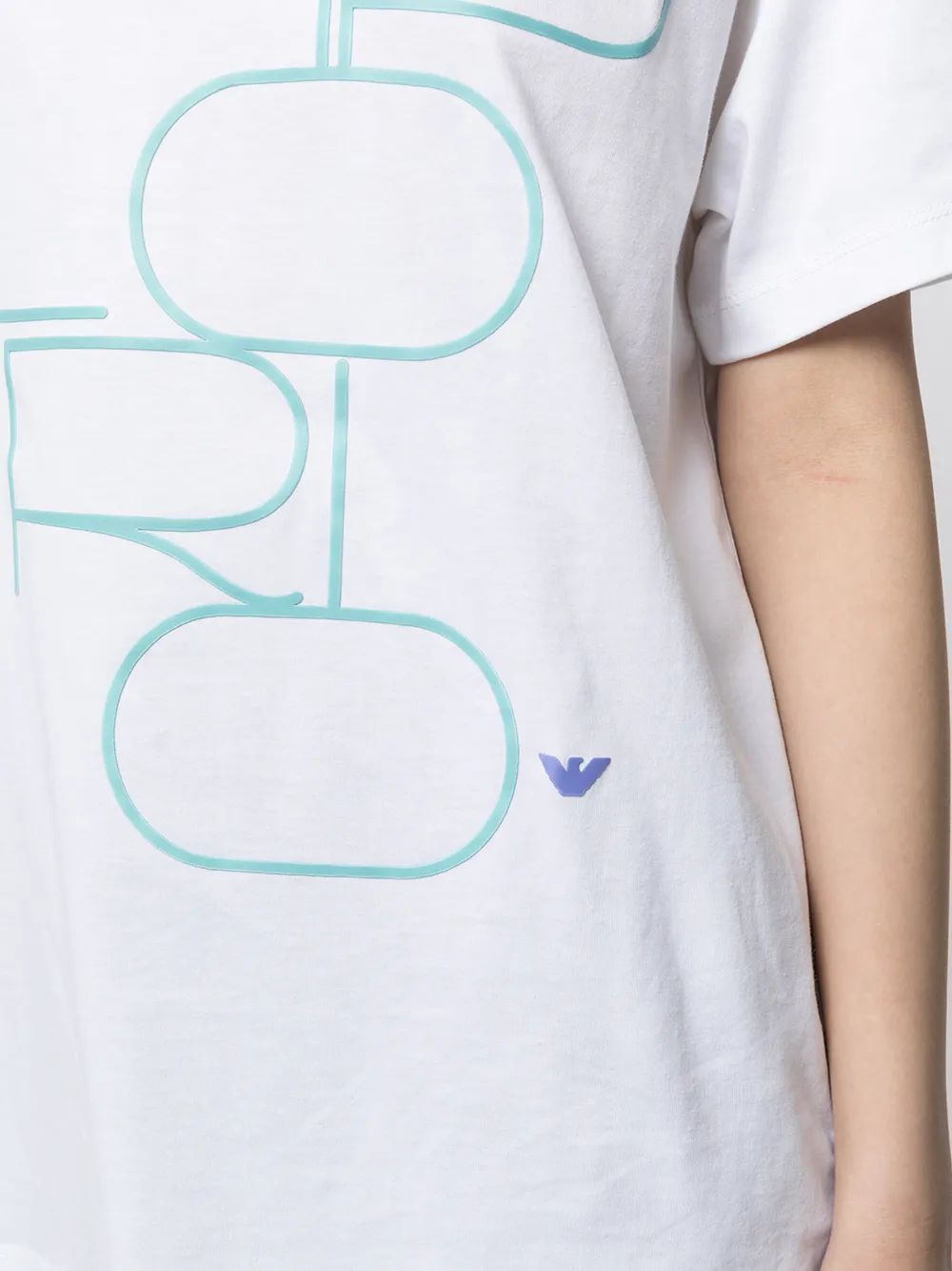 фото Emporio armani футболка с логотипом