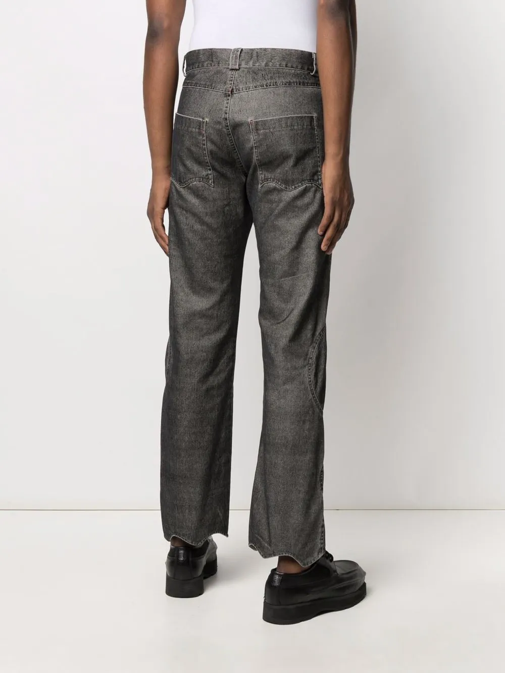 фото Georges wendell прямые джинсы средней посадки