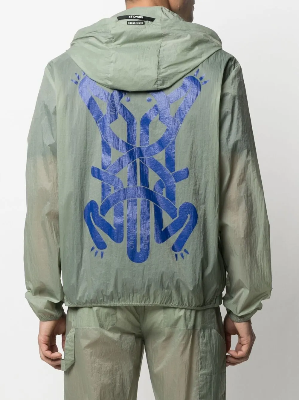 фото Moncler genius x craig green полупрозрачная куртка из коллаборации с moncler