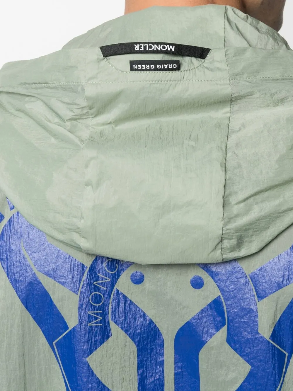 фото Moncler genius x craig green полупрозрачная куртка из коллаборации с moncler