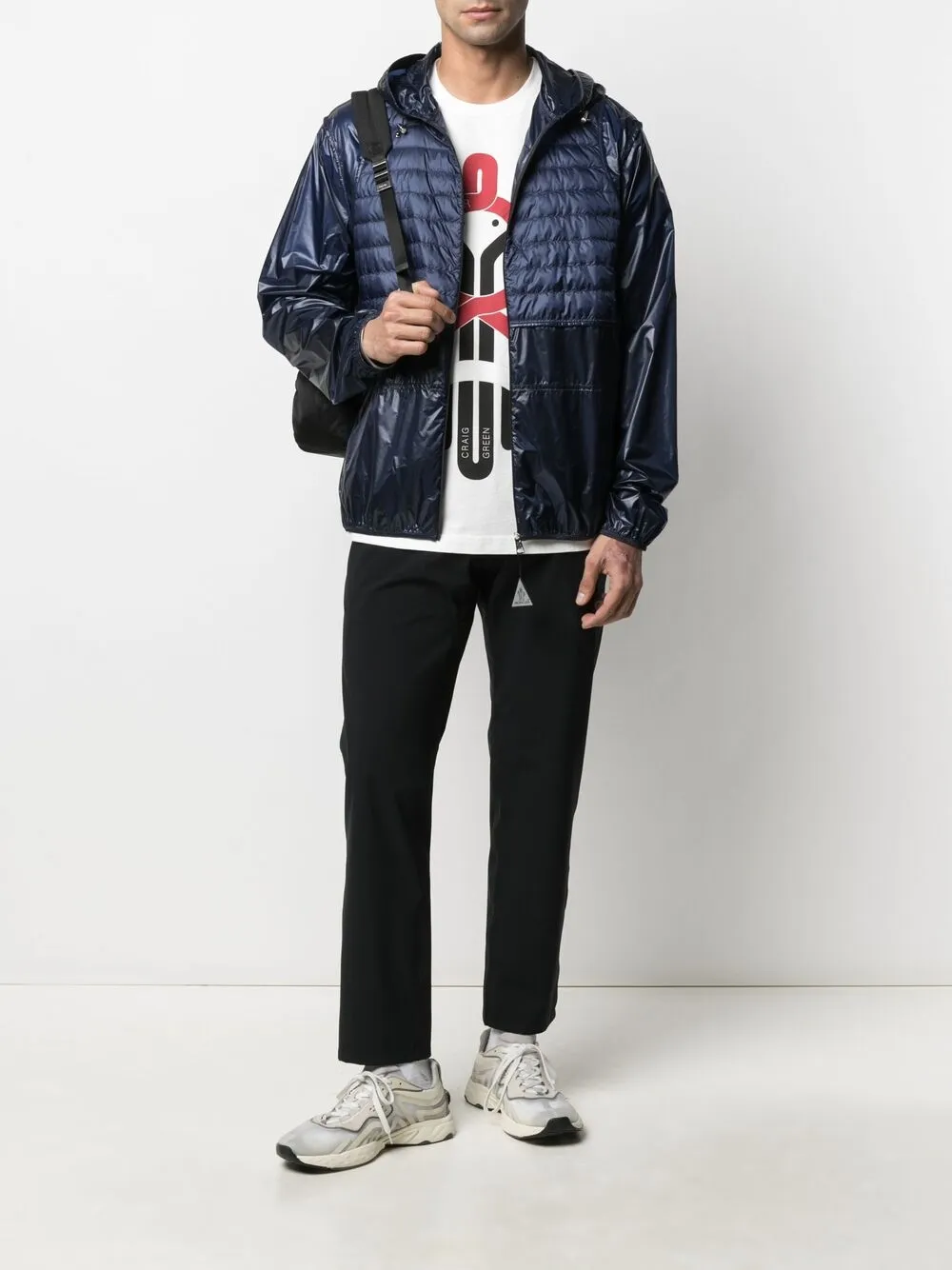 фото Moncler genius x craig green куртка с капюшоном и дутыми вставками