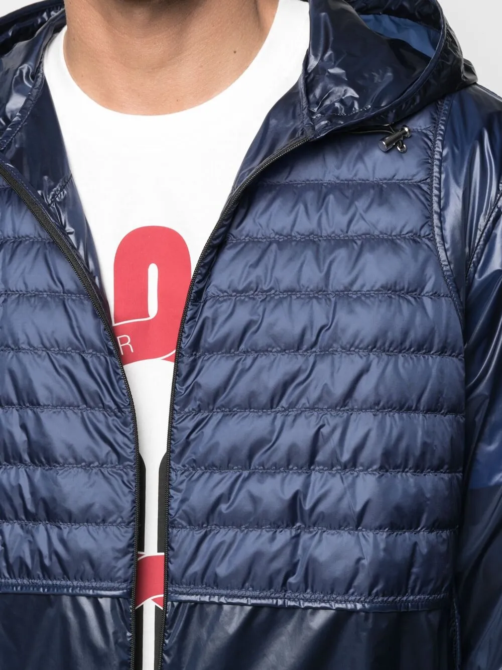 фото Moncler genius x craig green куртка с капюшоном и дутыми вставками