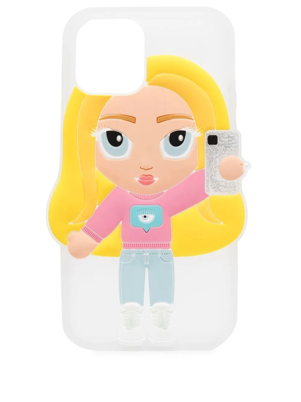 фото Chiara ferragni чехол для iphone 12 pro с логотипом