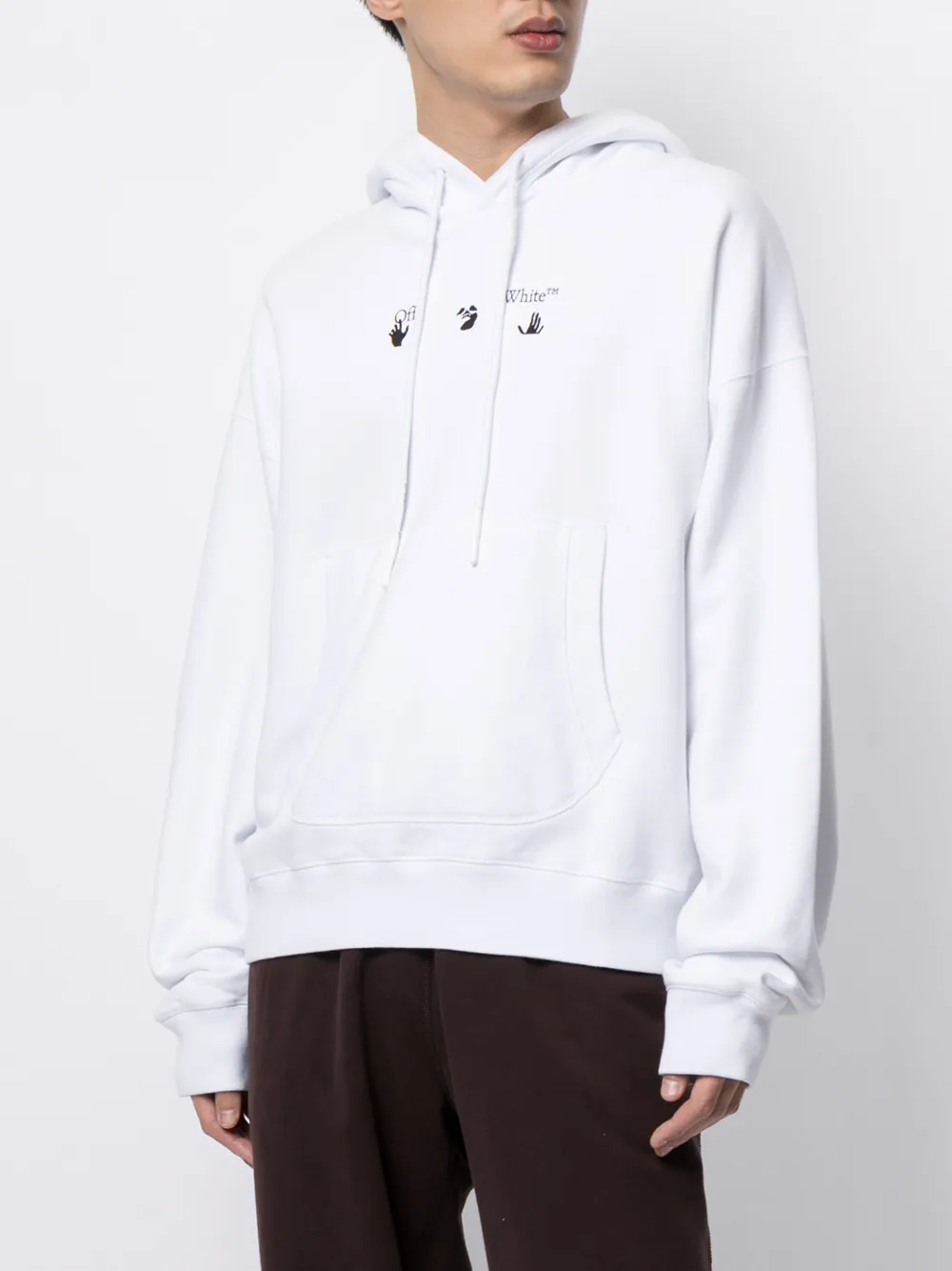 фото Off-white худи с логотипом