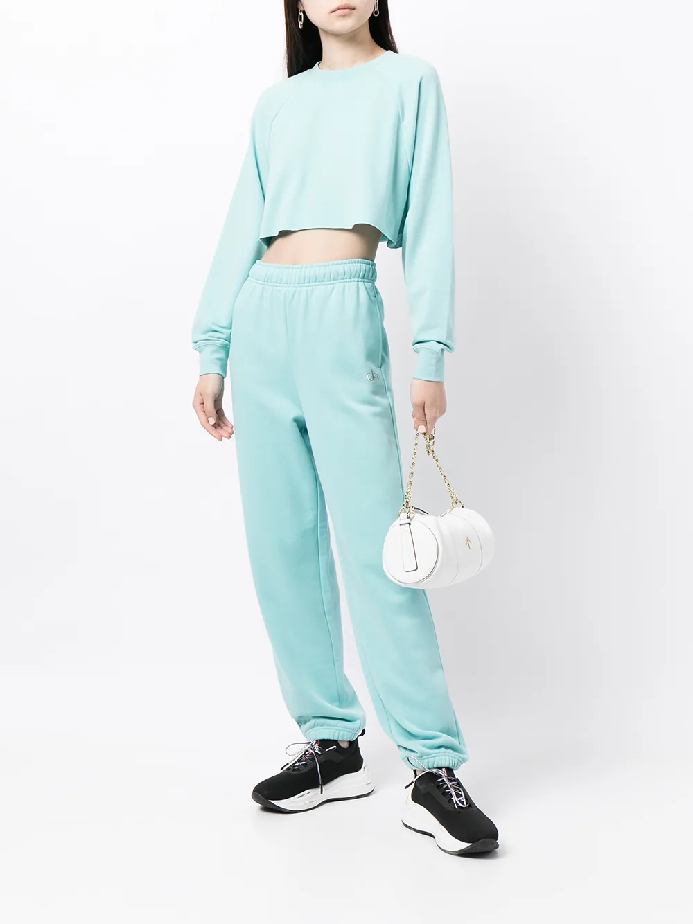 фото Alo yoga флисовые спортивные брюки