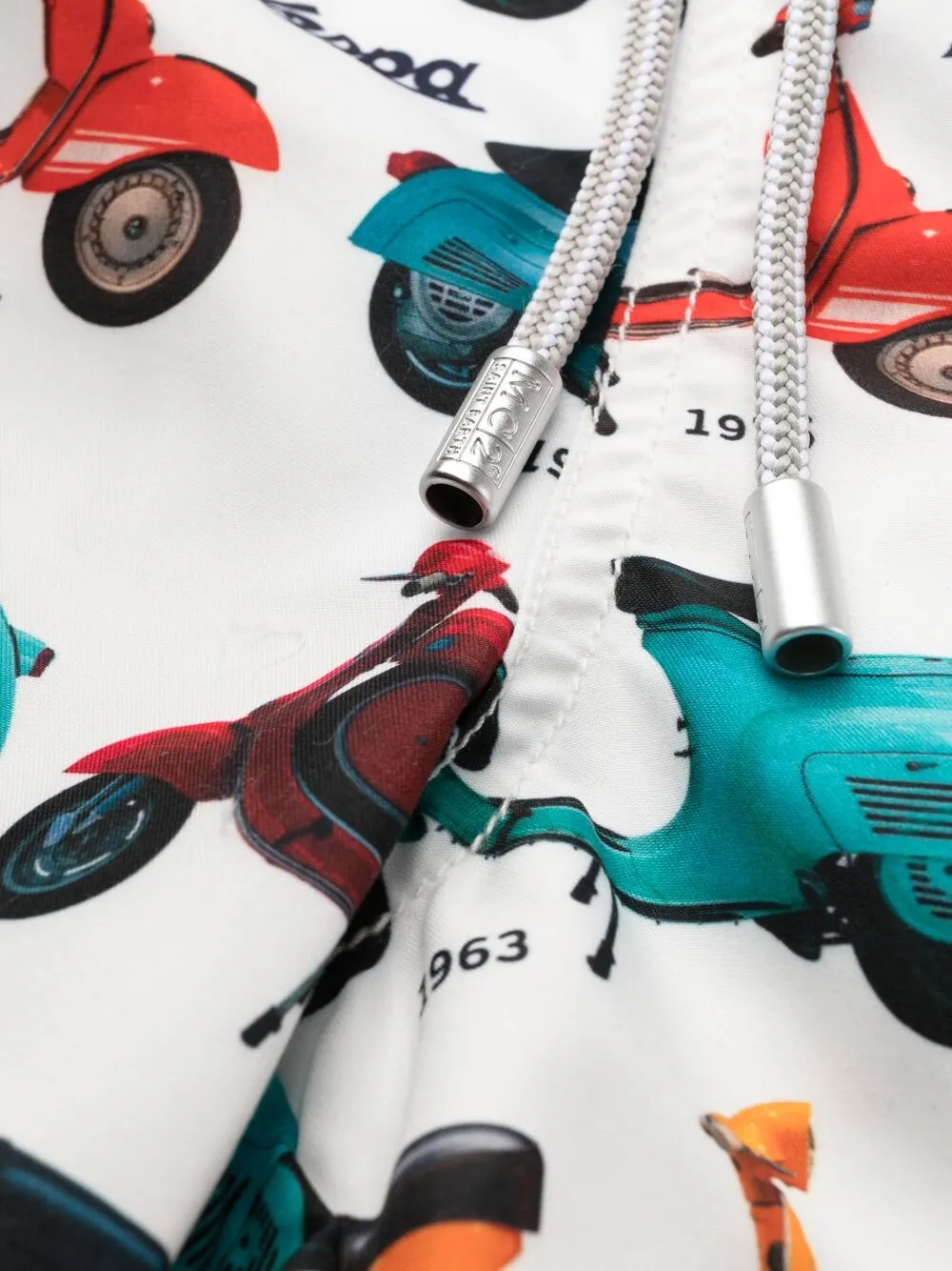 фото Mc2 saint barth плавки-шорты gustavia vespa с принтом