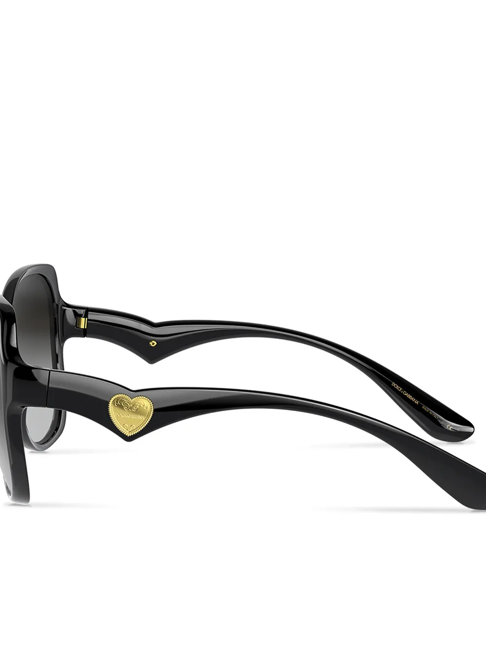 фото Dolce & gabbana eyewear солнцезащитные очки в массивной оправе