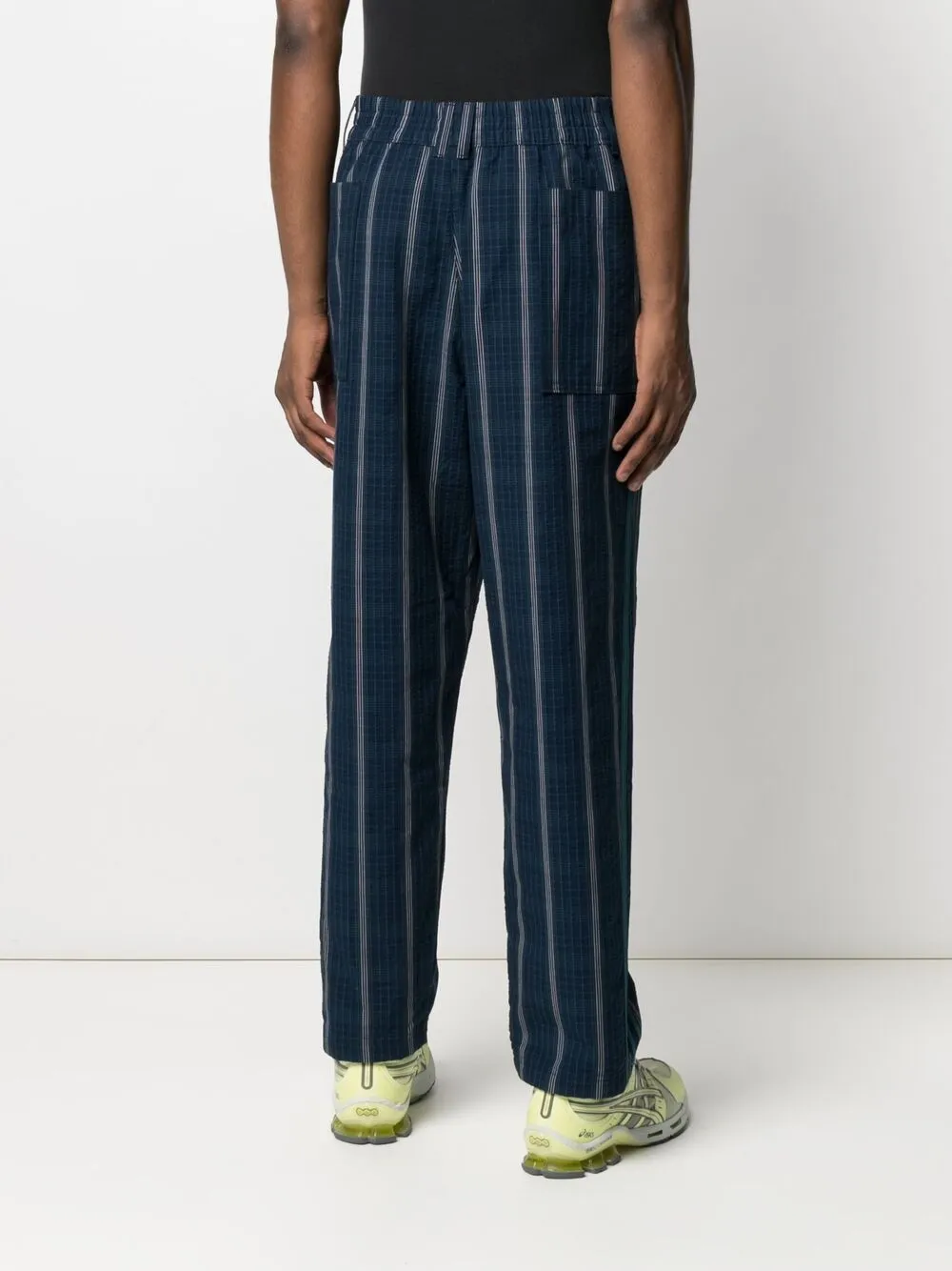 фото Adidas прямые брюки в полоску