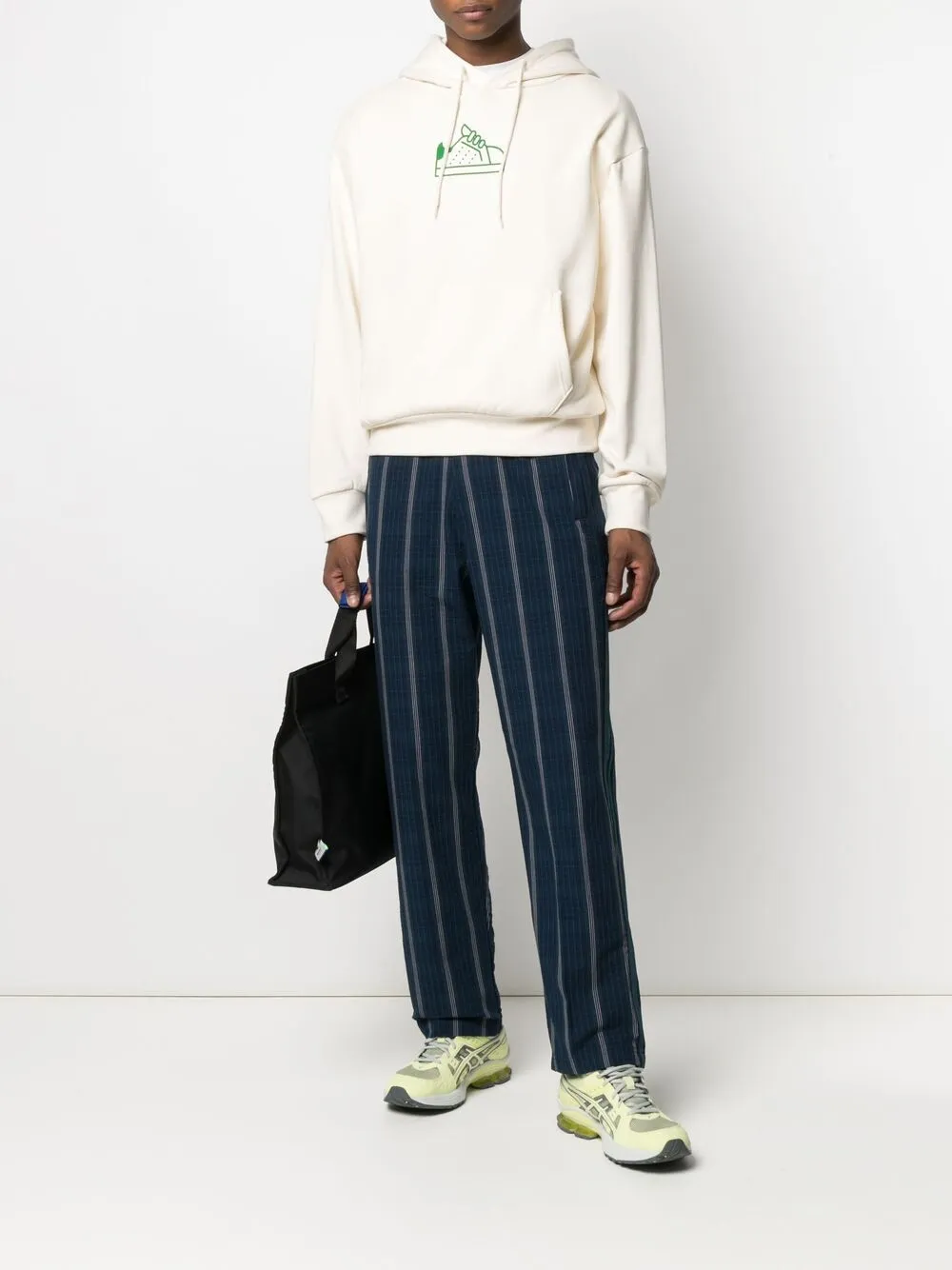 фото Adidas прямые брюки в полоску