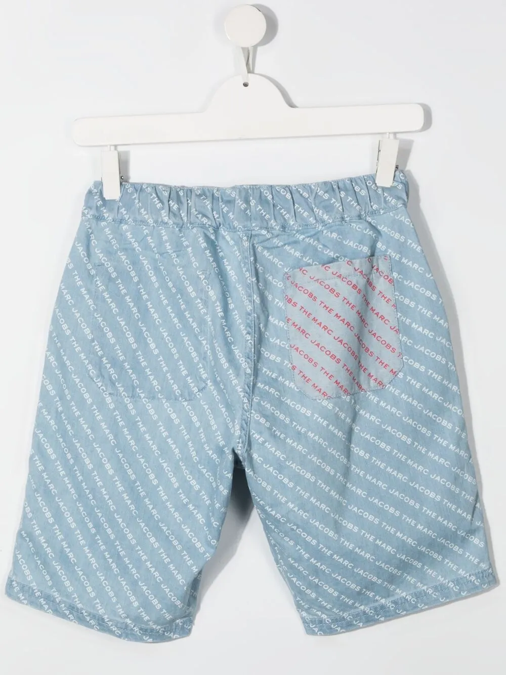 фото The marc jacobs kids джинсовые шорты с логотипом