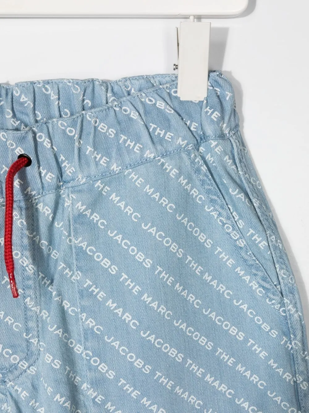 фото The marc jacobs kids джинсовые шорты с логотипом