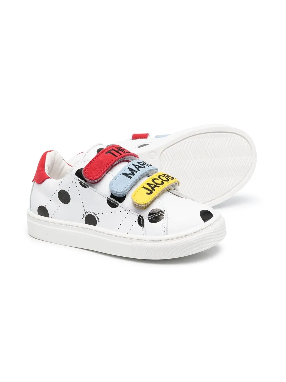 фото The marc jacobs kids кроссовки с узором в горох
