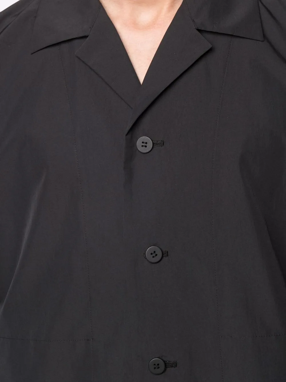 фото Homme plissé issey miyake куртка-рубашка с распашным воротником