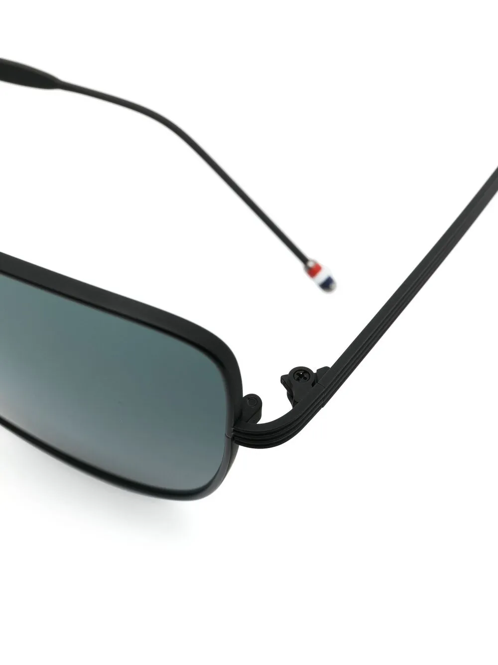 фото Thom browne eyewear солнцезащитные очки в оправе 'бабочка'