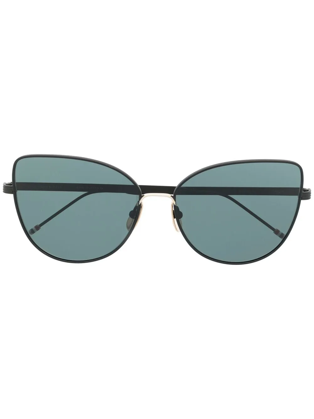 фото Thom browne eyewear солнцезащитные очки в оправе 'бабочка'