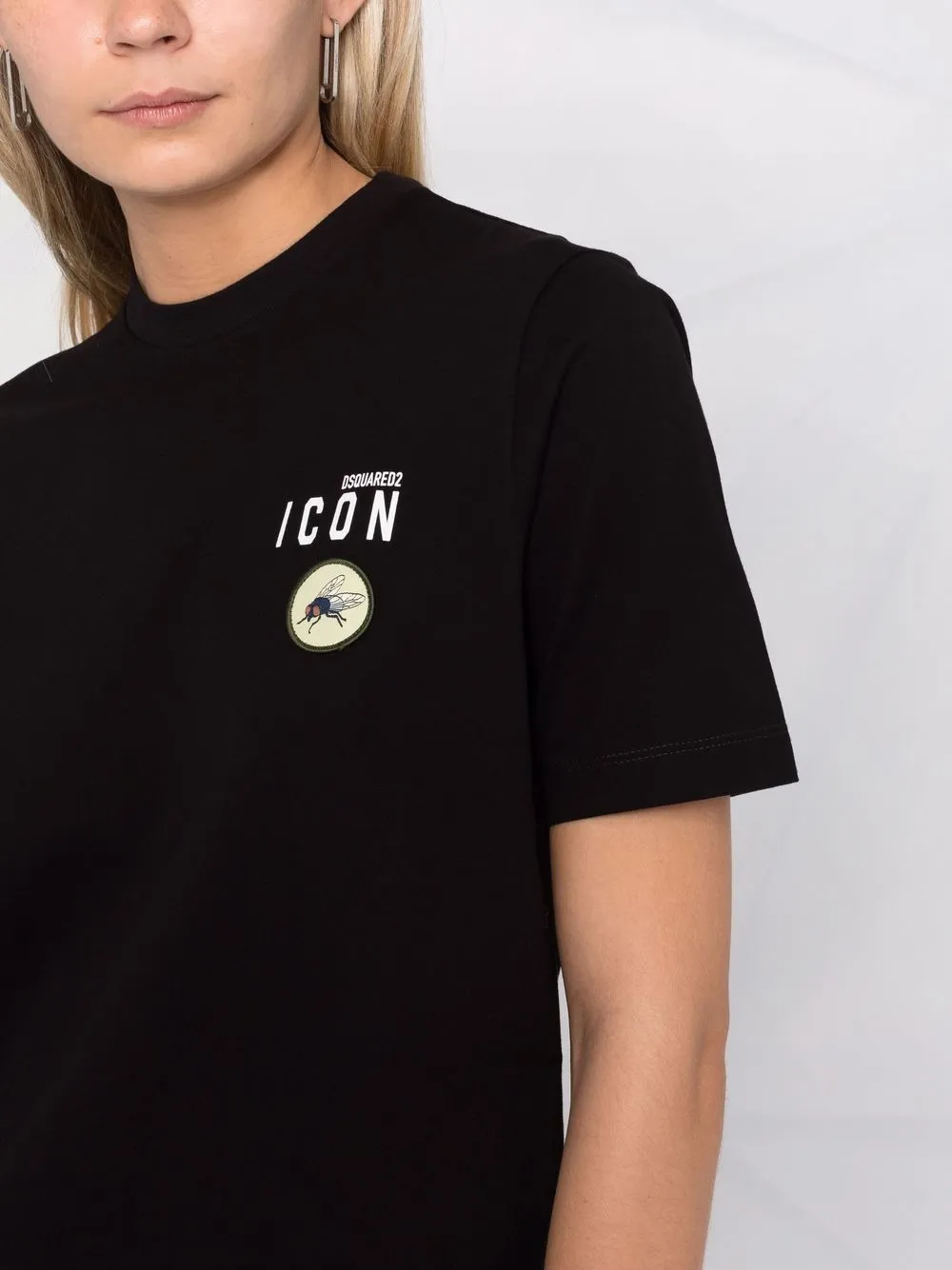 фото Dsquared2 футболка с принтом icon