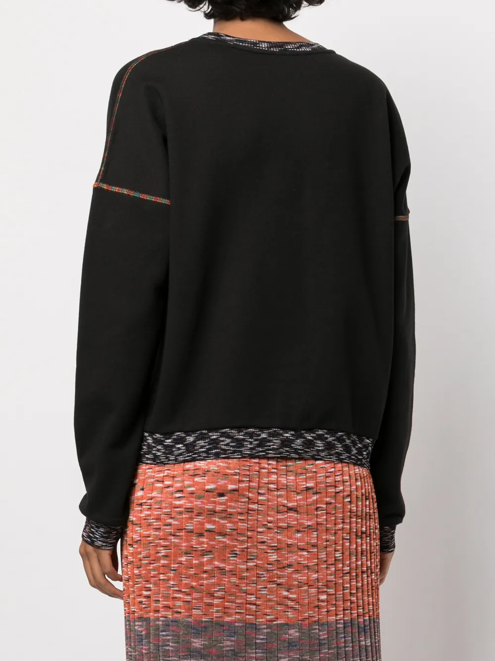 фото M missoni толстовка с вышитым логотипом