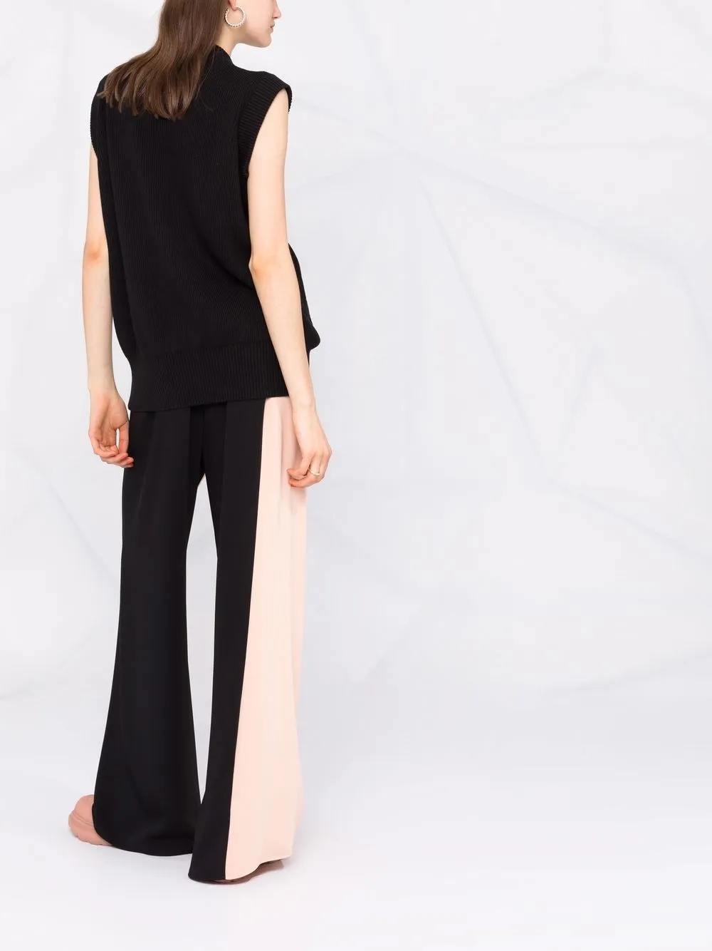 фото Mm6 maison margiela трикотажный жилет на молнии