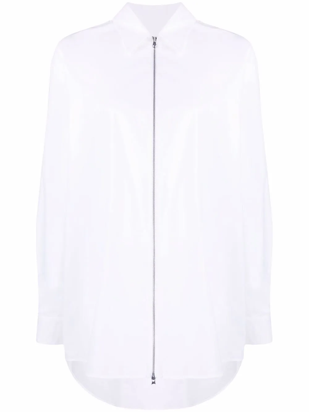 фото Mm6 maison margiela рубашка на молнии