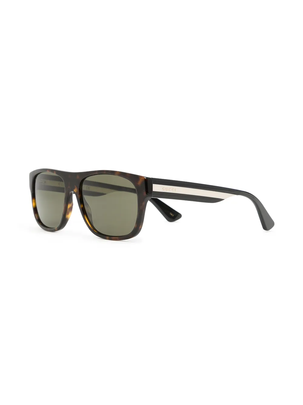 фото Gucci eyewear солнцезащитные очки sylvie в квадратной оправе