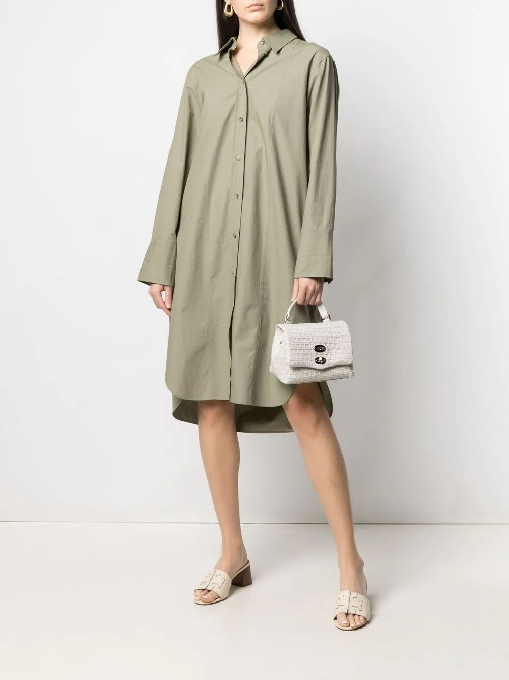 фото Zanellato плетеная мини-сумка postina