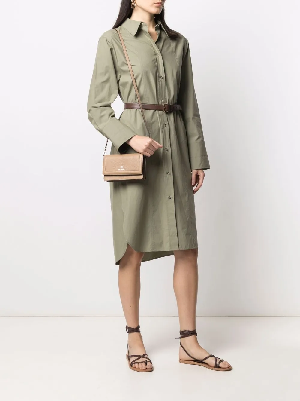 фото Michael michael kors маленькая сумка через плечо jet set